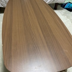 【受付停止】センターテーブル ローテーブル 幅90cm 奥行き45cm ブラウンの画像