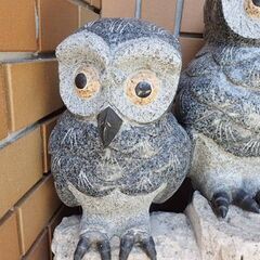 「梟」　石像　美品の画像