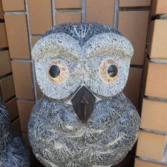 「梟」　石像　美品の画像