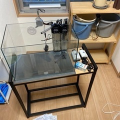 交渉中　45cm水槽と水槽台