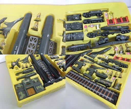MINI WHEELS PLAY SET ミリタリーセット ロケット ミニウィール 750AB USA ☆ 札幌市 北区 屯田 