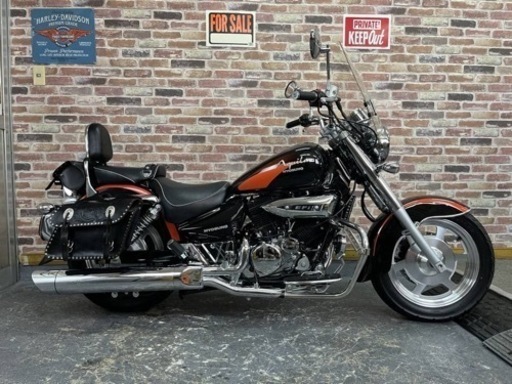 【超極上新古車！絶好調美車オプション付】 HYOSONG ヒョースン GV250  インジェクション 【動画有】 検）ビラーゴ ドラッグスター アメリカン