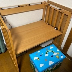 【中古】日本製5WAYミニベビーベッド※ご質問、交渉などお気軽にご連絡くださいの画像