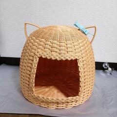 猫ちぐら（エコクラフトテープ製品）