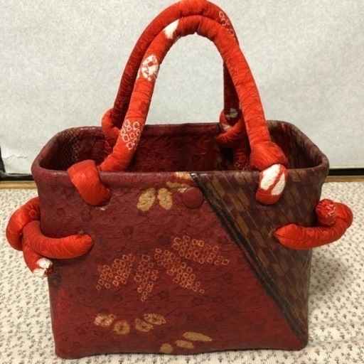 篭　籠　バッグ　美品