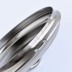 Kai ❤️ 貝印ミニパスタ鍋 14cm ステンレス製 鍋蓋のみ 鍋ブタ 鍋ぶた ナベ 日本製の画像