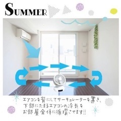 《極美品》サーキュレーター　ホワイトの画像