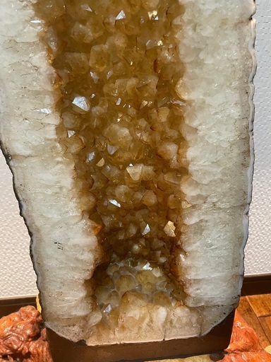 シトリンドーム（黄水晶）