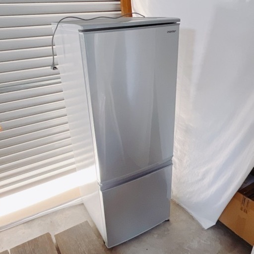 【決定】SJ-D17E-S 冷蔵庫 シルバー系 [2ドア /右開き/左開き付け替えタイプ /167L]  2019年製