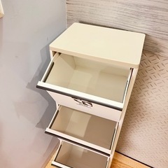 ３段ゴミ箱の画像