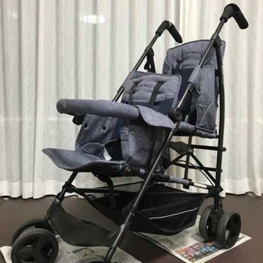 2人乗り　ベビーカー