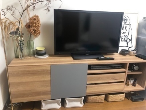 LOWYAテレビボード美品6000円（引取限定）