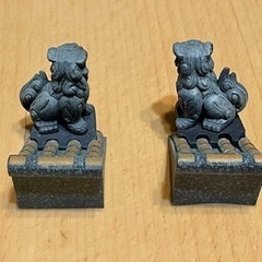 シーサーフィギュア ペアセット 沖縄の守り神の画像