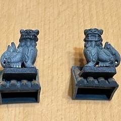 シーサーフィギュア ペアセット 沖縄の守り神の画像