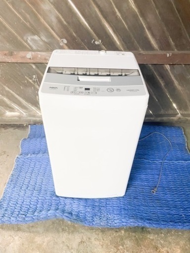 【定価33000円】2021年製AQUA全自動洗濯機AQW-S45JBK