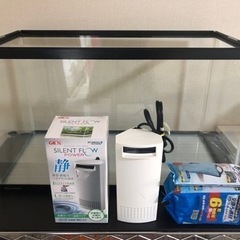 【お盆中値下げ】GEX FIVE PLAN 水槽 60cm ＋ オマケ
