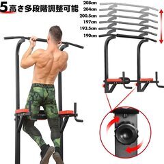 【値下げ】ぶら下がり健康器 マルチジム 懸垂マシンの画像