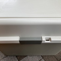 灯油ポリタンク、電動ポンプ、収納箱セットの画像