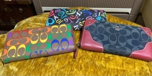 コーチ正規品　フランク三浦　長財布