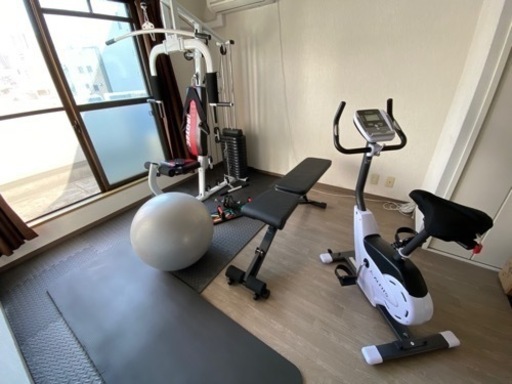 ■IROTEC（アイロテック）ホームジム　宅トレ　筋トレセット一式７点　大阪市北区　分解引取限定　格安出品