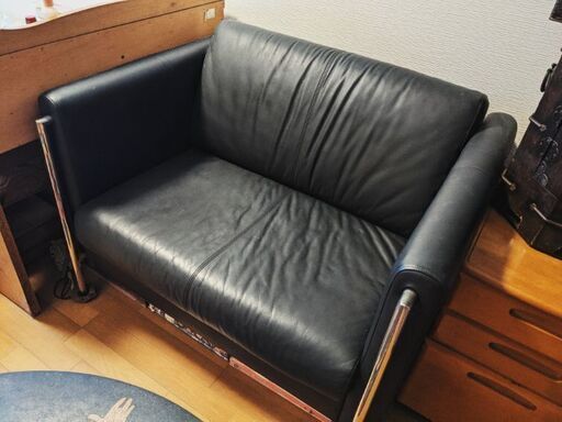 【再値下げ】イタリア製ソファ（2人掛け）お譲りします