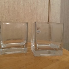グラスベース　新品　花瓶　フラワーアレンジ　プリザーブドフラワー