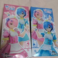 リゼロ　プレシャス　フィギュア　ナース　メイド　セットの画像