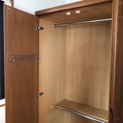 ワードローブ　洋服タンスの画像