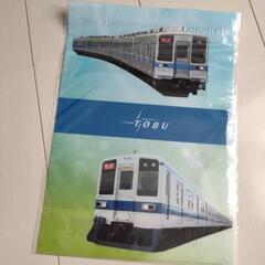 東武クリアファイル２枚セットの画像