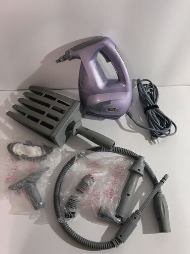 ショップジャパン スチームクリーナー シャーク ポータブル パープル(ロック機能付)AM SSP-PLAM