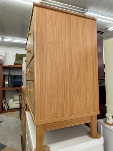 ?ISSEIKI(一生紀)  AIRY CHEST  エアリー チェスト ⭐定価￥38,900⭐ 天然木 アルダー無垢 使用 4段チェ