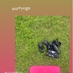 13日(日)午前中　朝ヨガ🌞