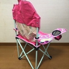 キャンプなど可愛いイス！の画像