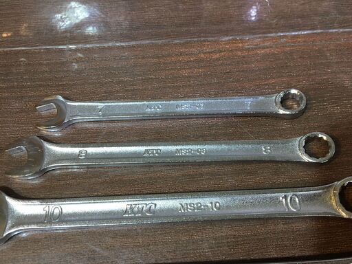 KTC　MS2-17　コンビレンチ　７本セット　中古品　【ハンズクラフト宜野湾店】