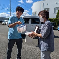 光市立野／明治の定期ルート配送社員／賞年2回・最高50万円／20～50代男女活躍中／軽オートマ／未経験可の画像