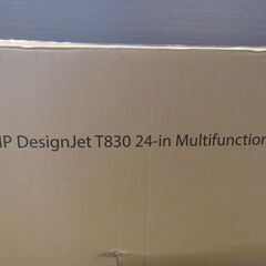 【ヤ取終了11/22】≪W856ジ≫未使用品 HP/エイチピー 大判プリンター DesignJet T830 複合機/スキャナー/プリンター/多機能プリンター オフィス/事務所 動作未確認/現状品の画像