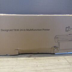 【ヤ取終了11/22】≪W856ジ≫未使用品 HP/エイチピー 大判プリンター DesignJet T830 複合機/スキャナー/プリンター/多機能プリンター オフィス/事務所 動作未確認/現状品の画像