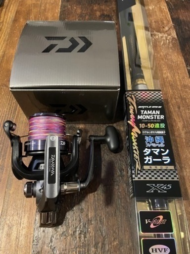 【新品未使用品】ダイワ　タマンモンスター　10号竿　クロスキャスト　6000