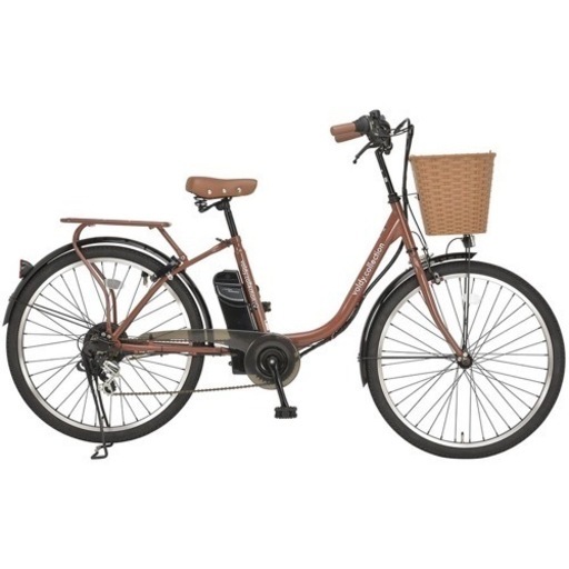 電動自転車 26インチ 後ろ子供乗せ対応 シマノ6段変速 voldy