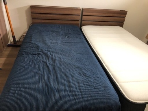 シングルベットフレーム2個　フレームのみ