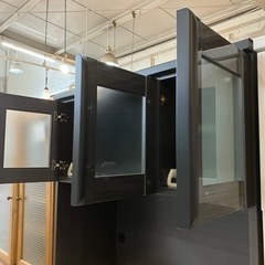 ⭐️展示品上がり⭐️大川家具 3面レンジボード キッチンボード