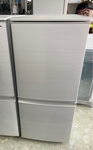 SHARP SJ-D14C-W [小型 冷蔵庫 137Ｌ つけかえどっちもドア ホワイト] リサイクルショップ宮崎屋住吉店22.8.12F