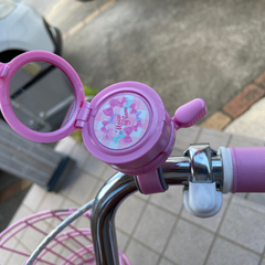 シライ様様　 受付修了‼️ 子供自転車　リボン柄　メゾピアノ×あさひの画像