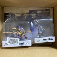 amiibo モンハンライズ　3種未開封