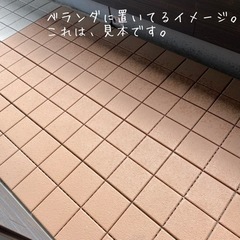 受渡し決まりました！【新品】バルコニーマット（敷物）6枚の画像