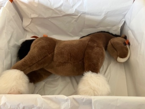 【新品未使用・定価出品】エルメス　ぬいぐるみ〈エルミーPM〉新品未使用 箱付き ギフト