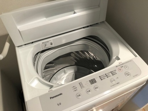 【半年使用】Panasonic 全自動電気洗濯機 NA-F50B15