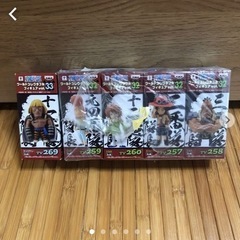 【ワーコレ】ワンピース　白ひげ海賊団 5種