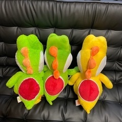 【配送OK】ぬいぐるみ　ヨッシー3点セットの画像