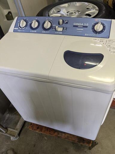 東芝 TOSHIBA 二層式 電気洗濯機 VH-30S 脱水容量 3.0kg